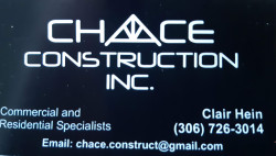 CHACE CONSTRUCTION INC.